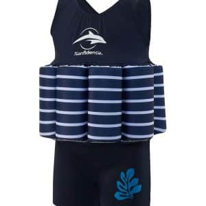 Konfidence Svømmedragt - UV40+ - Navy Blue/Breton