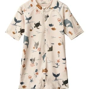 Liewood Badeheldragt - Max - UV40+ - Sea Creature/Sandy