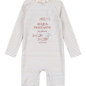 Konges Sløjd Badeheldragt - UV50+ - Aster - Stripe Bluie