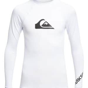 Quiksilver UPF 50+ badetrøje - All time - Long sleeve Rash Vest white