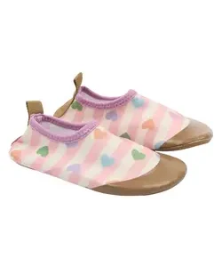 Badesko m. Print - Heart AOP