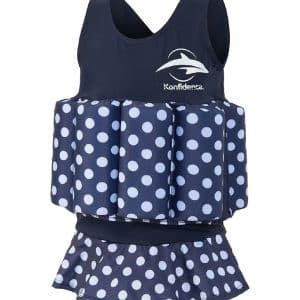 Konfidence Svømmedragt - Navy/Polka