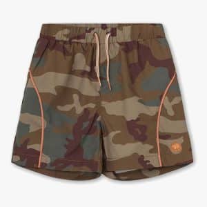 MINI A TURE Maki Badeshorts, Print Vert, 122-128