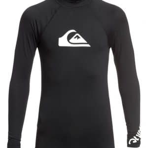 Quiksilver UPF 50+ badetrøje - All Time - Long Sleeve Rash Vest black