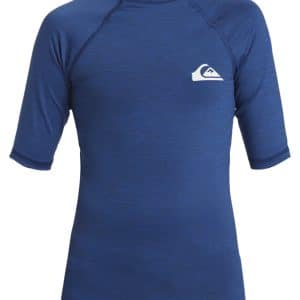 Quiksilver UPF 50+ everyday kortærmet badetrøje VOKSEN - monaco blue heather