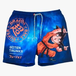 Dragon Ball Badeshorts, Navy, 128-134