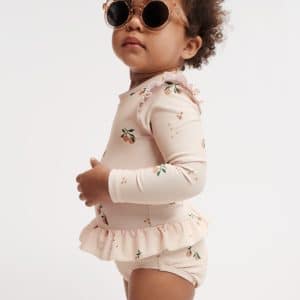 LIEWOOD Sille Badedragt Baby, Peach/Sea shell, 86