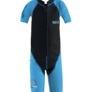 Seac Badeheldragt - Dolphin Shorty Boy 1,5 mm - Neopren - Sort/B
