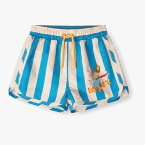 That's Mine Lai Badeshorts, Block Stripe Blue, 98