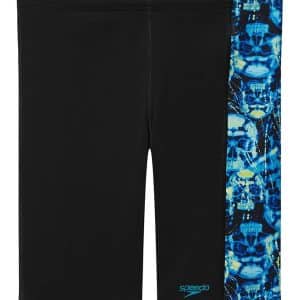 Speedo Badebukser - Print Panel Jammer - Anthracite/Hyper Teal
