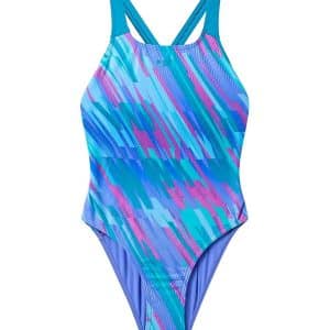 Speedo Badedragt - Powerback - Moonlight Lavender/Hyper Te